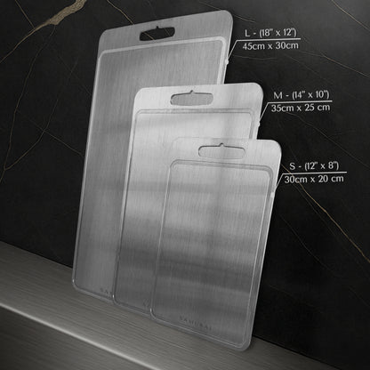 Samurai® Pure Certified Medical Surgical Steel  Cutting Board